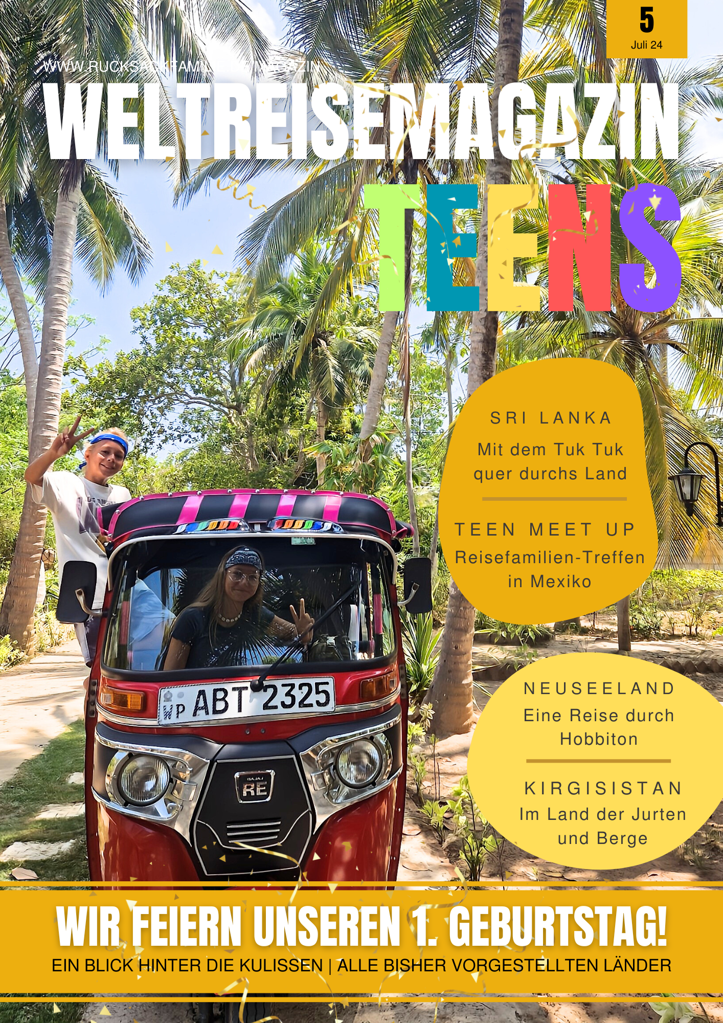 Weltreise Magazin Teens Zeitschrift Teenager Reisen Länder Worldtrip